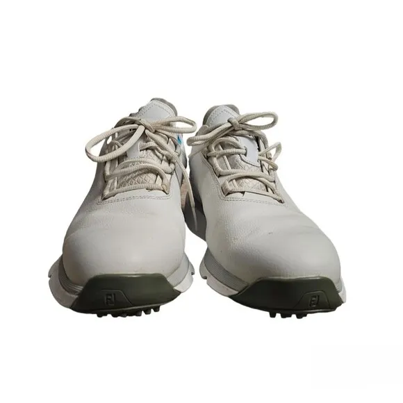 FootJoy Men's Pro SLX Ortholite x25 Spikeless Golf Shoes Sz 10 White Waterproof