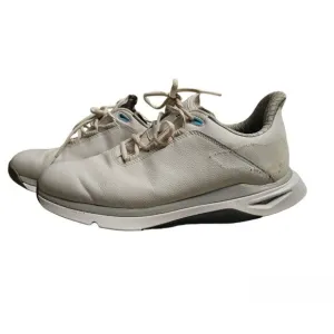 FootJoy Men's Pro SLX Ortholite x25 Spikeless Golf Shoes Sz 10 White Waterproof