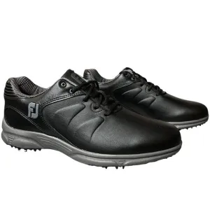 FootJoy Shoes ARC XT Mens 8 Black Golf Waterproof Softspikes SofCollar 59743