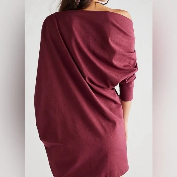 FP Beach Modern Mini Dress by at Free People, Coral Flame, XS