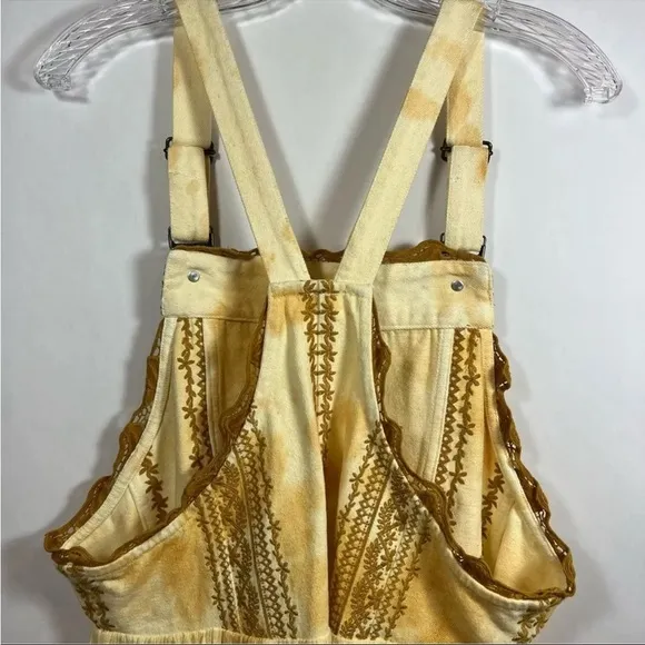 Free People Bali Devon Skirtall Italian Straw Combo Size M