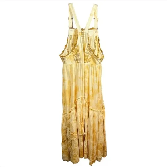 Free People Bali Devon Skirtall Italian Straw Combo Size M