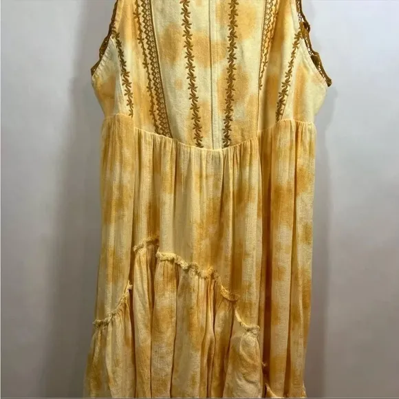 Free People Bali Devon Skirtall Italian Straw Combo Size M