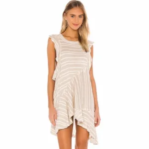 Free People Between The Lines Striped Dress