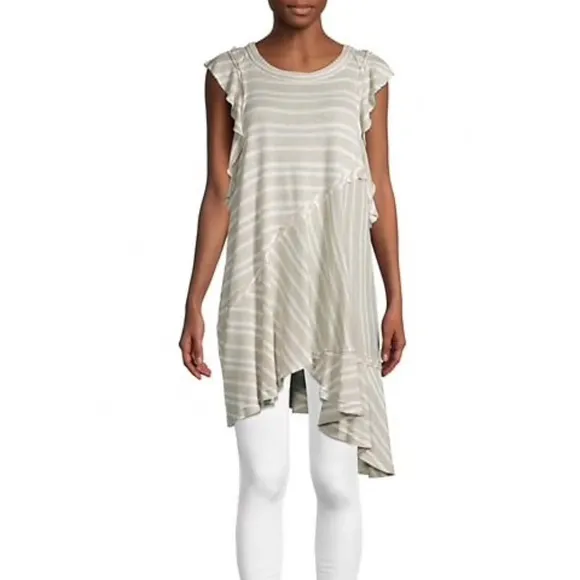 Free People Between The Lines Striped Dress