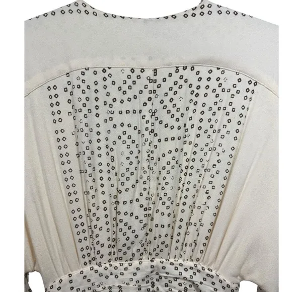 Free People Boho Modern Kimono Maxi Dress Ivory 0