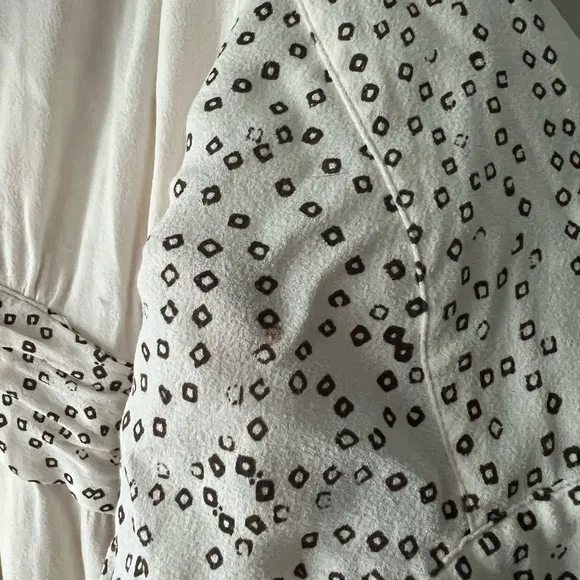 Free People Modern Kimono Maxi Dress Pearl Combo