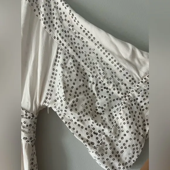 Free People Modern Kimono Maxi Dress Pearl Combo