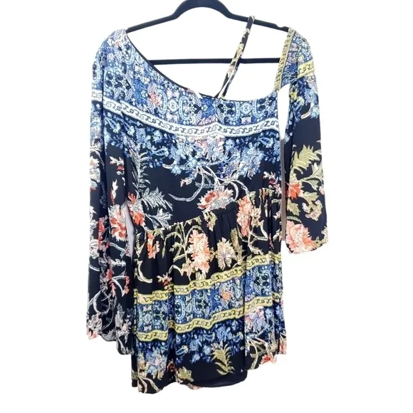 Free People Modern Nomad boho Mini Dress Size M