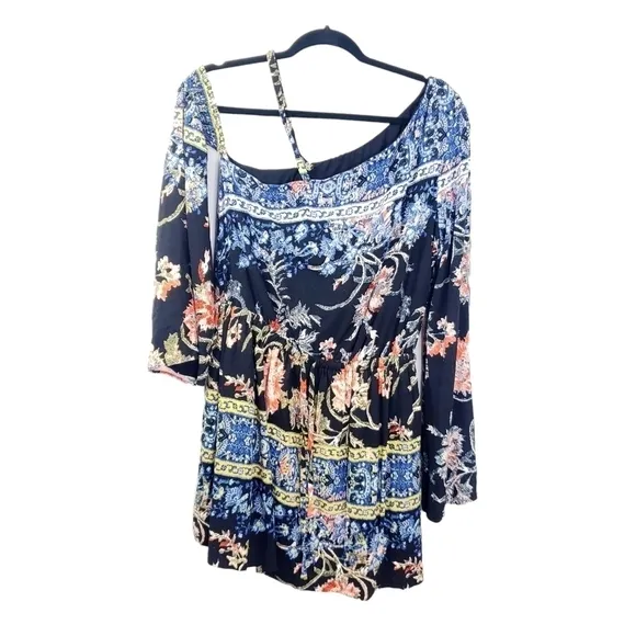 Free People Modern Nomad boho Mini Dress Size M