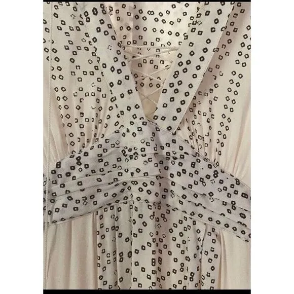 Free People Modern Kimono Boho Lace up, Maxi, Dress size M, MSRP: $240