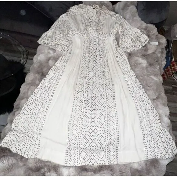 Free People Modern Kimono Boho Lace up, Maxi, Dress size M, MSRP: $240