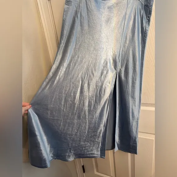 Free People Sasha Satin Maxi Skirt NWT Size 12
