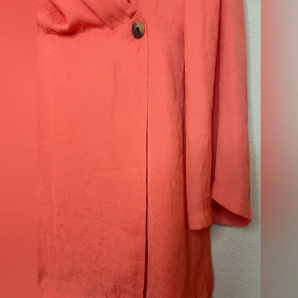 Free People Simone Dress XL Blazer Dress Modern Like New Double Breasted