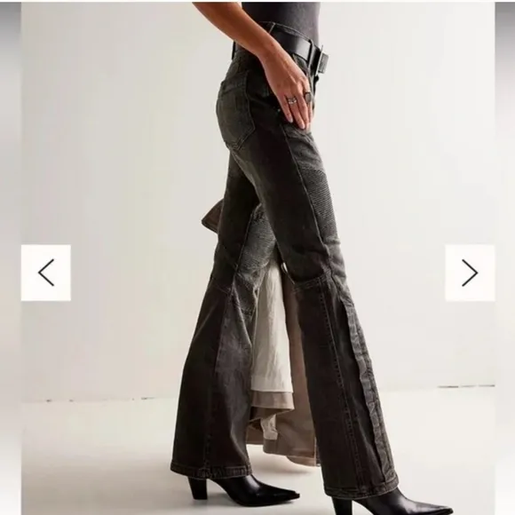 FREE PEOPLE WE THE FREE VECTOR MOTO JEANS |SIZE 25| NWT