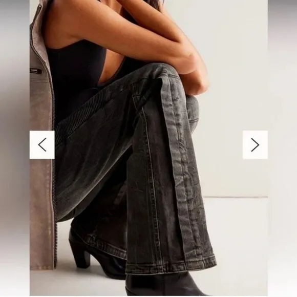 FREE PEOPLE WE THE FREE VECTOR MOTO JEANS |SIZE 25| NWT