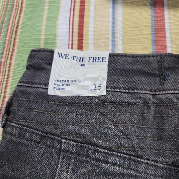 FREE PEOPLE WE THE FREE VECTOR MOTO JEANS |SIZE 25| NWT