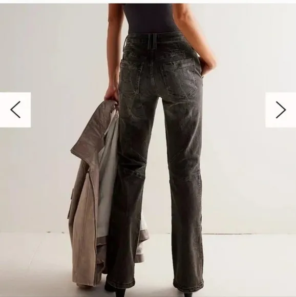 FREE PEOPLE WE THE FREE VECTOR MOTO JEANS |SIZE 25| NWT