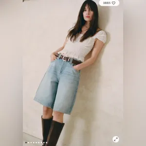 Free People/We the Free Montana Shorts in Cowgirl Blues Size 27. NWT