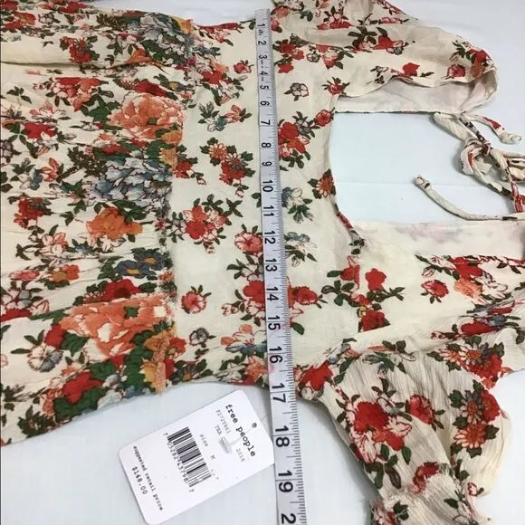 Free People Modern Chinoiserie Dress NWT Sz M