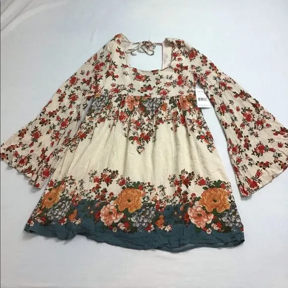 Free People Modern Chinoiserie Dress NWT Sz M
