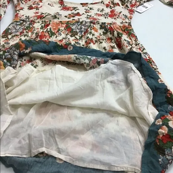 Free People Modern Chinoiserie Dress NWT Sz M