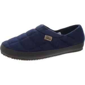 Freewaters Mens sz 10 Navy Norman Quilted Comfy Scuff Slippers New no box