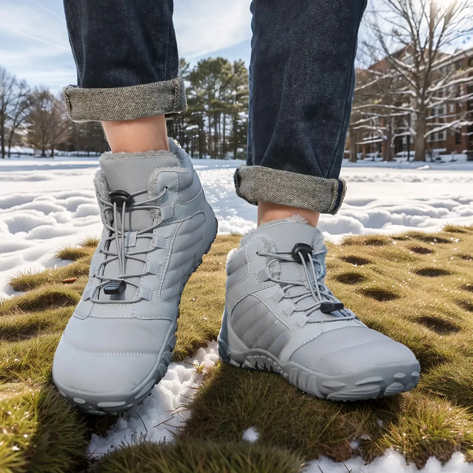 FrostStep - Water-Resistant Winter Barefoot Shoes (Unisex) (1 1 FREE)