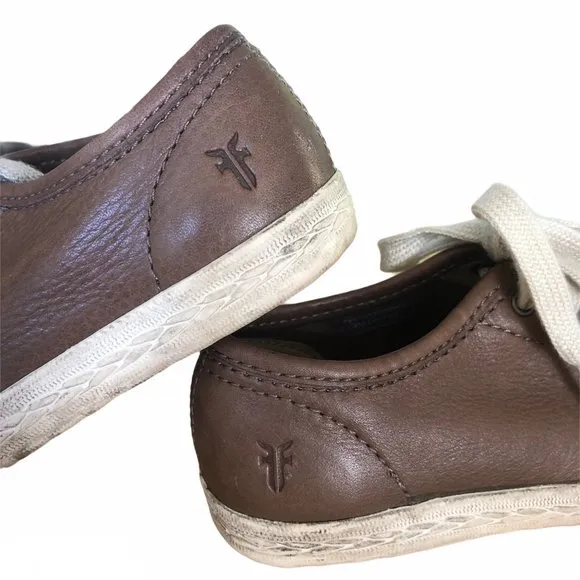 Frye Chambers Low Sneaker in Taupe