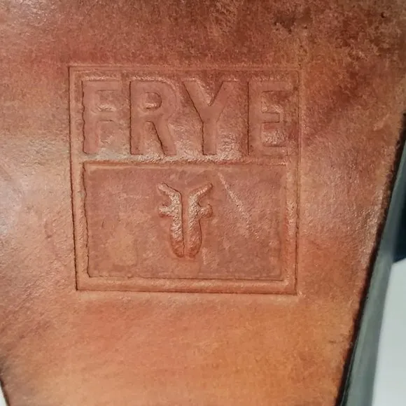 Frye Womens Leather Mary Jane Wedge Heeled Platform Sandals Shoes Forest Green