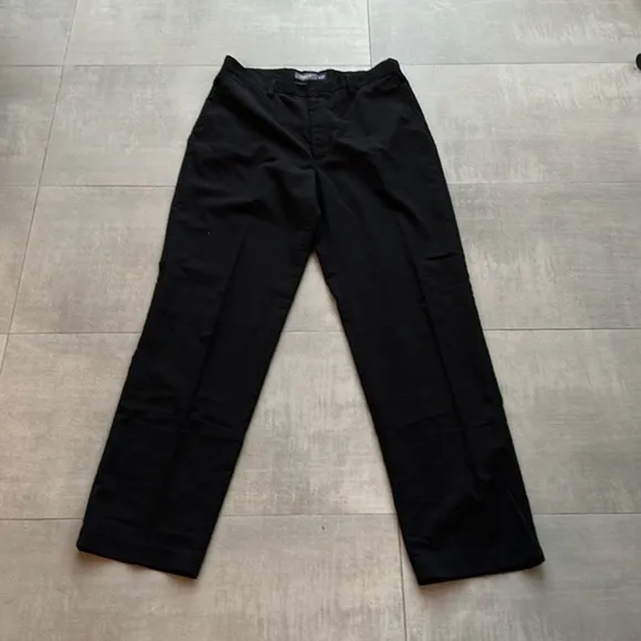 Gap Classic Black Wool Blend Stretch Pants