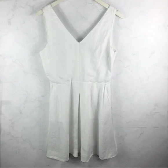 [Gap] Classic White Linen Dress