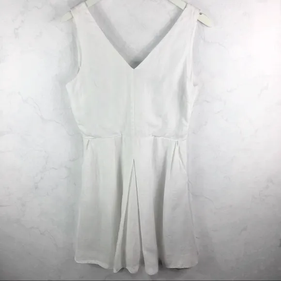 [Gap] Classic White Linen Dress