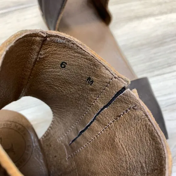 Gee WaWa Sandals Brown Gladiator Women’s Shoes Size 6M US