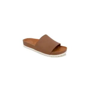 GENTLE SOULS KENNETH COLE Mens Brown Montauk Platform Slide Sandals Shoes 11