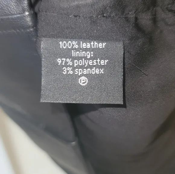 Genuine Black Leather Sleeveless Tank Pleated Belted Dress