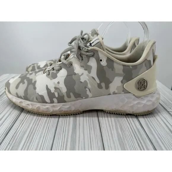 G/Fore MG4  Golf Shoes Mens Size 10 Camo Snow White G4MS22EF29 Athletic Sneakers