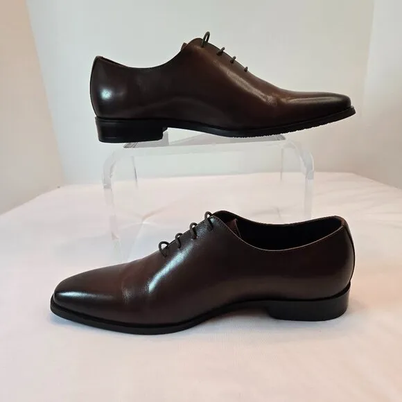 GIFENNSE Men's Dress Chukka Shoes Sz: 11.5 Dark Brown