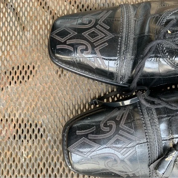 Giorgio Brutini Black Leather Lace-Up Dress Shoes - Men’s Size 10M- New Heels!
