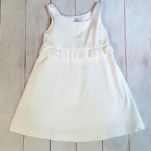 Girls'  White Classic Dress - sz 7-8