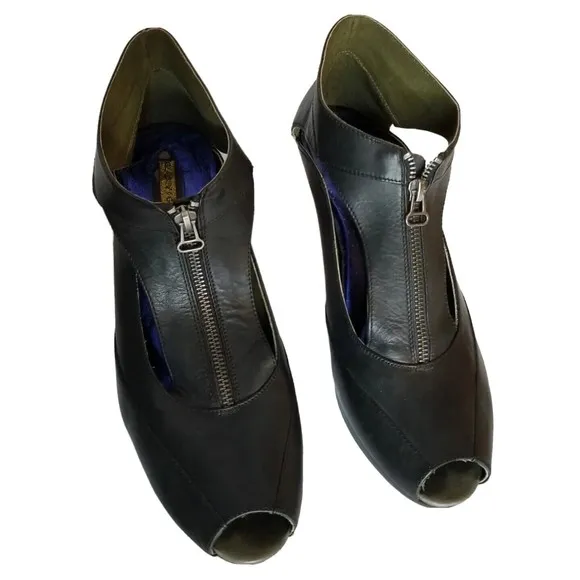 GLORY GOLD Label  luxury sling strap platform heels shoes - 11