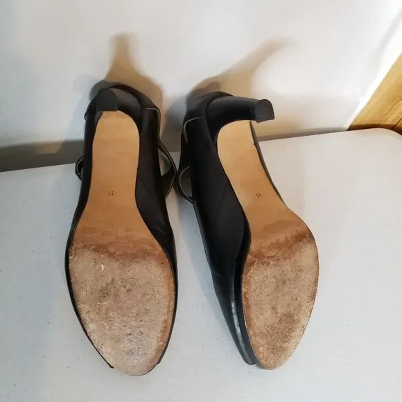 GLORY GOLD Label  luxury sling strap platform heels shoes - 11