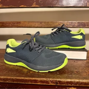 Go Ruck Ballistic Trainers Wolf Grey   Acid Lime Green Athletic Shoes Sneakers