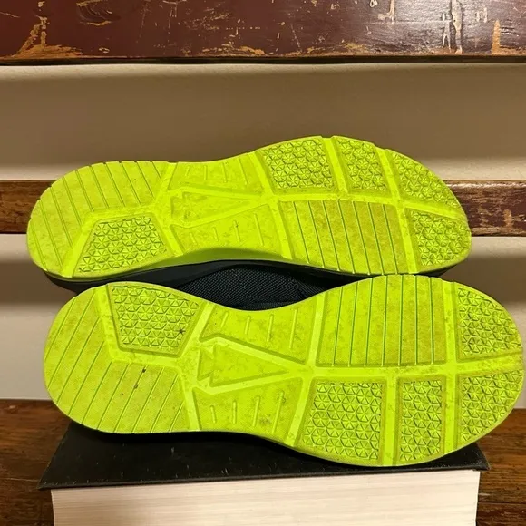 Go Ruck Ballistic Trainers Wolf Grey   Acid Lime Green Athletic Shoes Sneakers