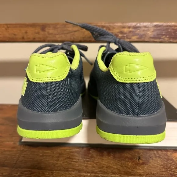 Go Ruck Ballistic Trainers Wolf Grey   Acid Lime Green Athletic Shoes Sneakers