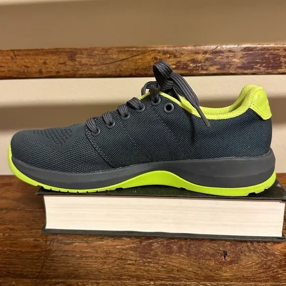 Go Ruck Ballistic Trainers Wolf Grey   Acid Lime Green Athletic Shoes Sneakers