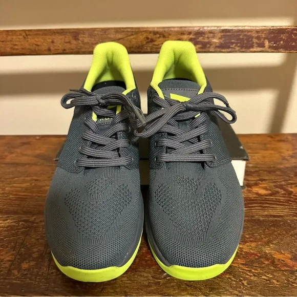 Go Ruck Ballistic Trainers Wolf Grey   Acid Lime Green Athletic Shoes Sneakers