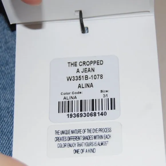 GOLDSIGN The Cropped A Jeans Alina 31