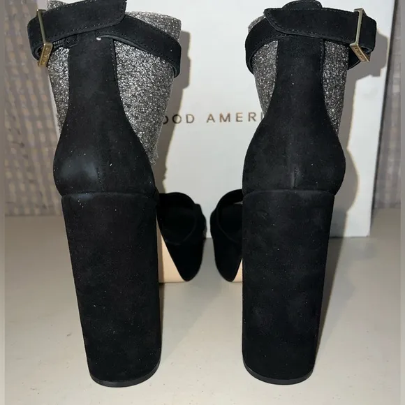 🖤Good American Platform Heel Sandals