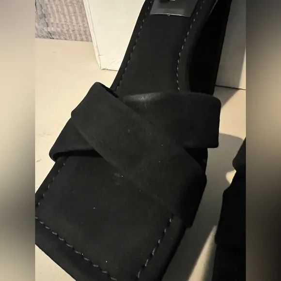 🖤Good American Platform Heel Sandals